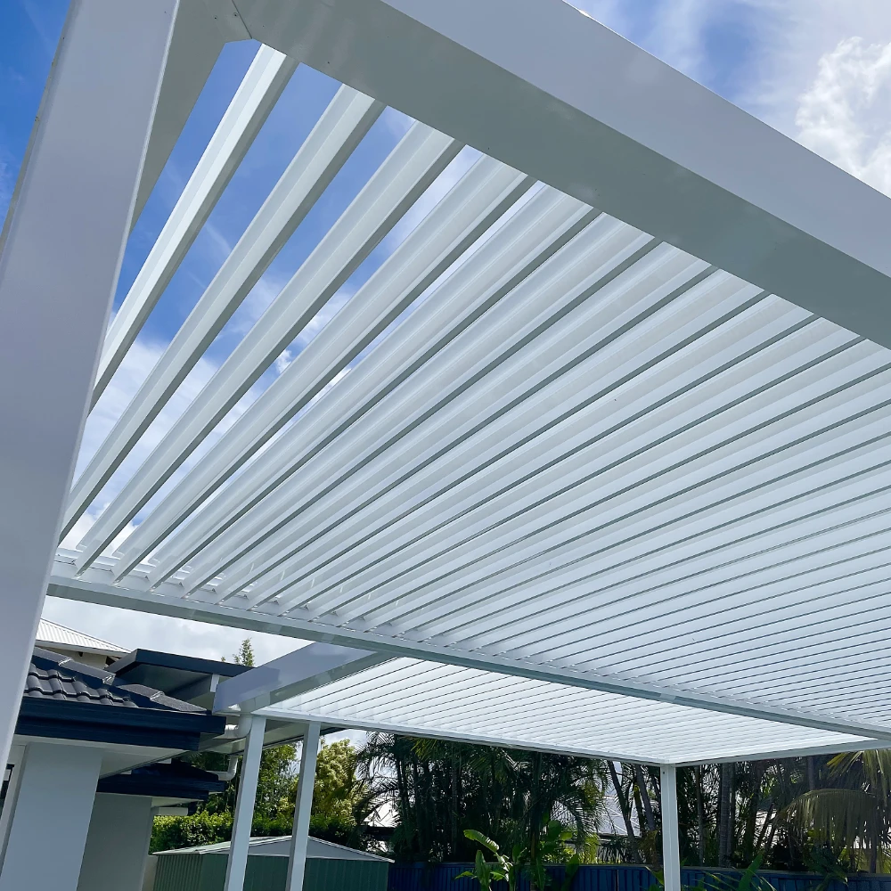 louvred opening roof sunshine coast